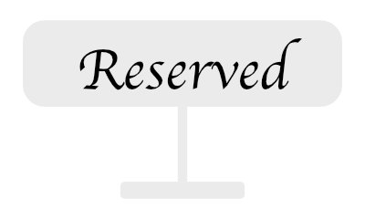 reservedsign